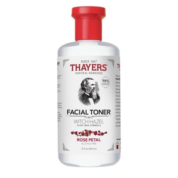 Other - Thayers Alcohol-Free Rose Petal Witch Hazel Facial Toner for Glowing Skin, Sooth